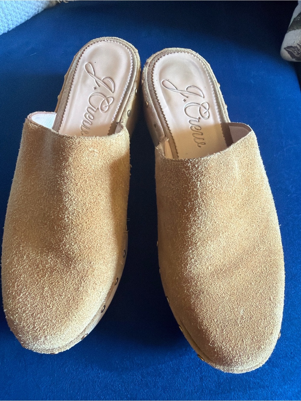 J.Crew Dakota Sued clogs